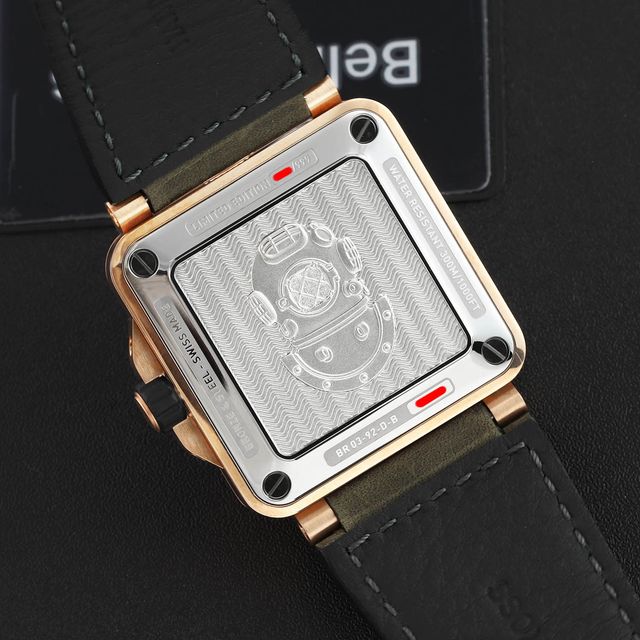 Bell and Ross BR 03 BR0392-D-LT-BR/SRB Image 2